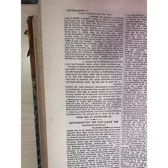 Antique London Times Bound Book January 1, 1877 to March 31, 1877 - Picture 9 of 15